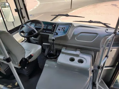 2017 TATA 1618 82 seats AC bus (No.830741) for export from Japan