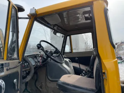 1973 Mercedes-Benz Unimog Left-Hand Drive Double Side Loader Dump Truck (No.J1010) for export from Japan