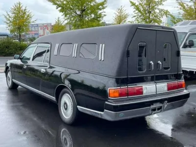 2009 Toyota century Long Hearse with Drawer Coffin Stand Keyless Back Camera (No.420857) for export from Japan