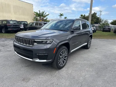 2025 RHD New Jeep Grand Cherokee L Summit Reserve 7 Seater SUV (No.390917) for export from Japan