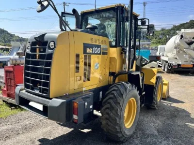 KOMATSU WA100-8 WHEEL LOADER (No.J0803) for export from Japan