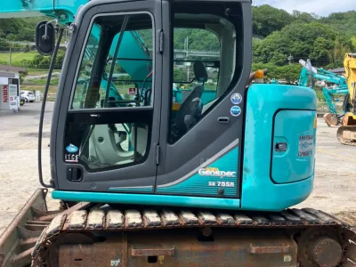 KOBELCO SK75SR-3 EXCAVATOR for export from Japan