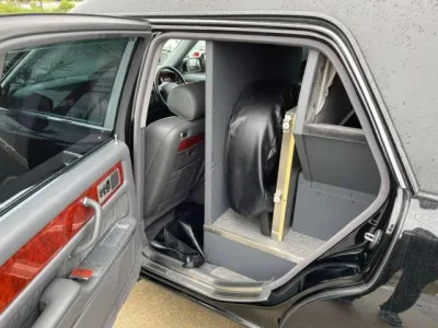 2009 Toyota century Long Hearse with Drawer Coffin Stand Keyless Back Camera (No.420857) for export from Japan