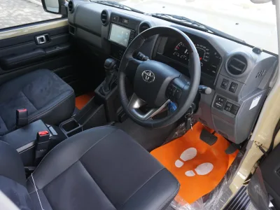 2025 Toyota Land Cruiser 70 AX for export from Japan