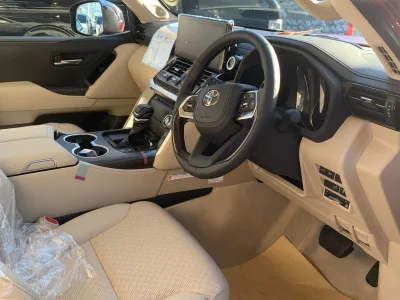 2022 Toyota Land Cruiser LC300 Sahara ZX Red Diesel (No.J0748) for export from Japan