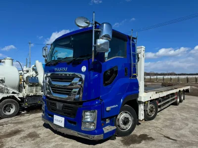 2016 ISUZU GIGA Selfloader Truck QKG-CYJ77A (No.J0945) for export from Japan