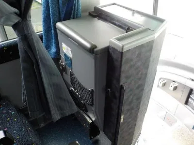 2015 Isuzu QTG-RU1ASCJ 30-Seater Bus with Toilet for export from Japan