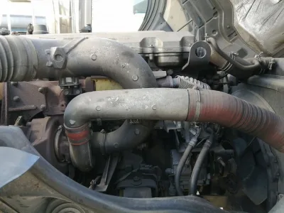2002 Mitsubishi Fuso Super Great tank truck KL-FT50JNY (No.920787) for export from Japan