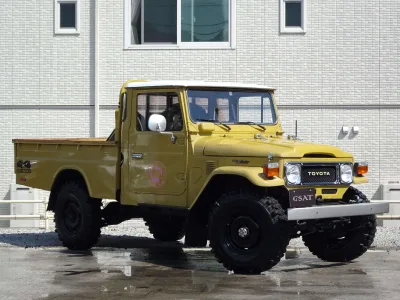 1993 TOYOTA LAND CRUISER 40 Pickup FJ45 power steering  (No.960873) for export from Japan