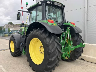2022 John Deere 6155M Tractor for export from Japan
