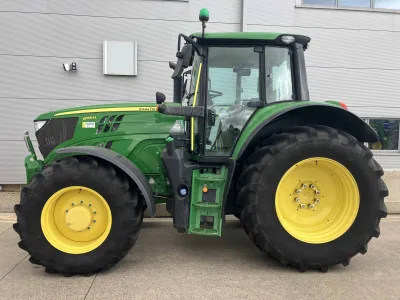 2022 John Deere 6155M Tractor for export from Japan