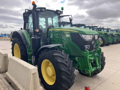 2022 John Deere 6155M Tractor for export from Japan