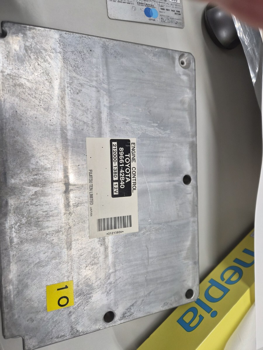 Toyota RAV4 ACA21W 1AZ-FSE 4WD AT ECU 89661-42B40 (Option 1)