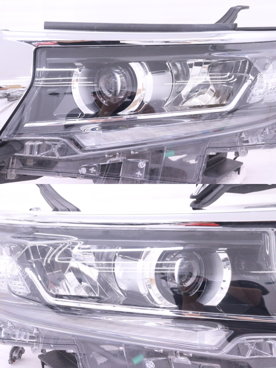 Toyota Land Cruiser Prado TRJ150W Facelift LED Headlight Pair image 2