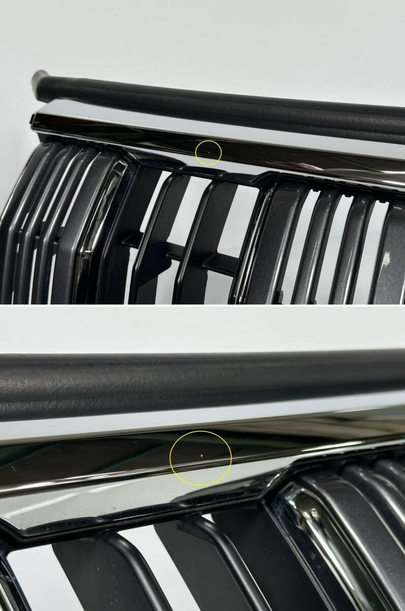 Toyota Land Cruiser Prado GDJ150W Facelift Front Grille without Camera Hole image 4