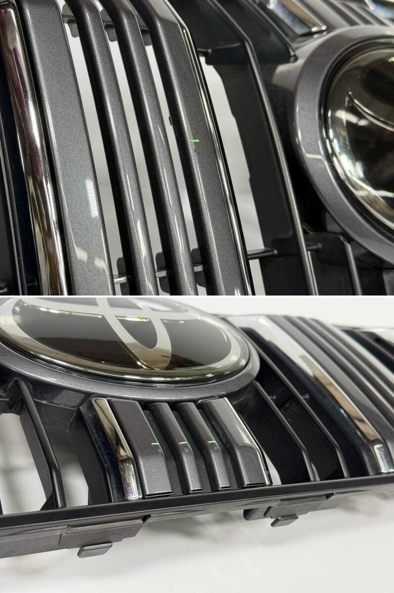 Toyota Land Cruiser Prado 150 Facelift Front Grille and Emblem Set image 4