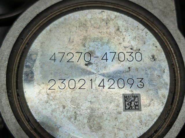 Toyota Aqua NHP10 ABS Actuator and Booster Pump 47210-52030 image 2