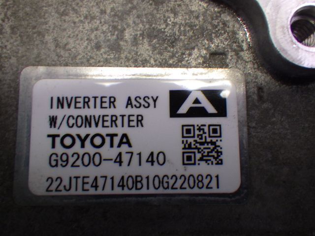 Toyota Prius ZVW30 Hybrid Inverter Converter G9200-47140 image 6