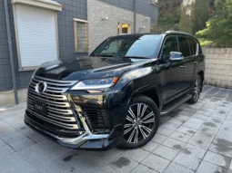 2024 Lexus LX 600 4WD – Ultimate Luxury & Power in Black (No.J0961017)